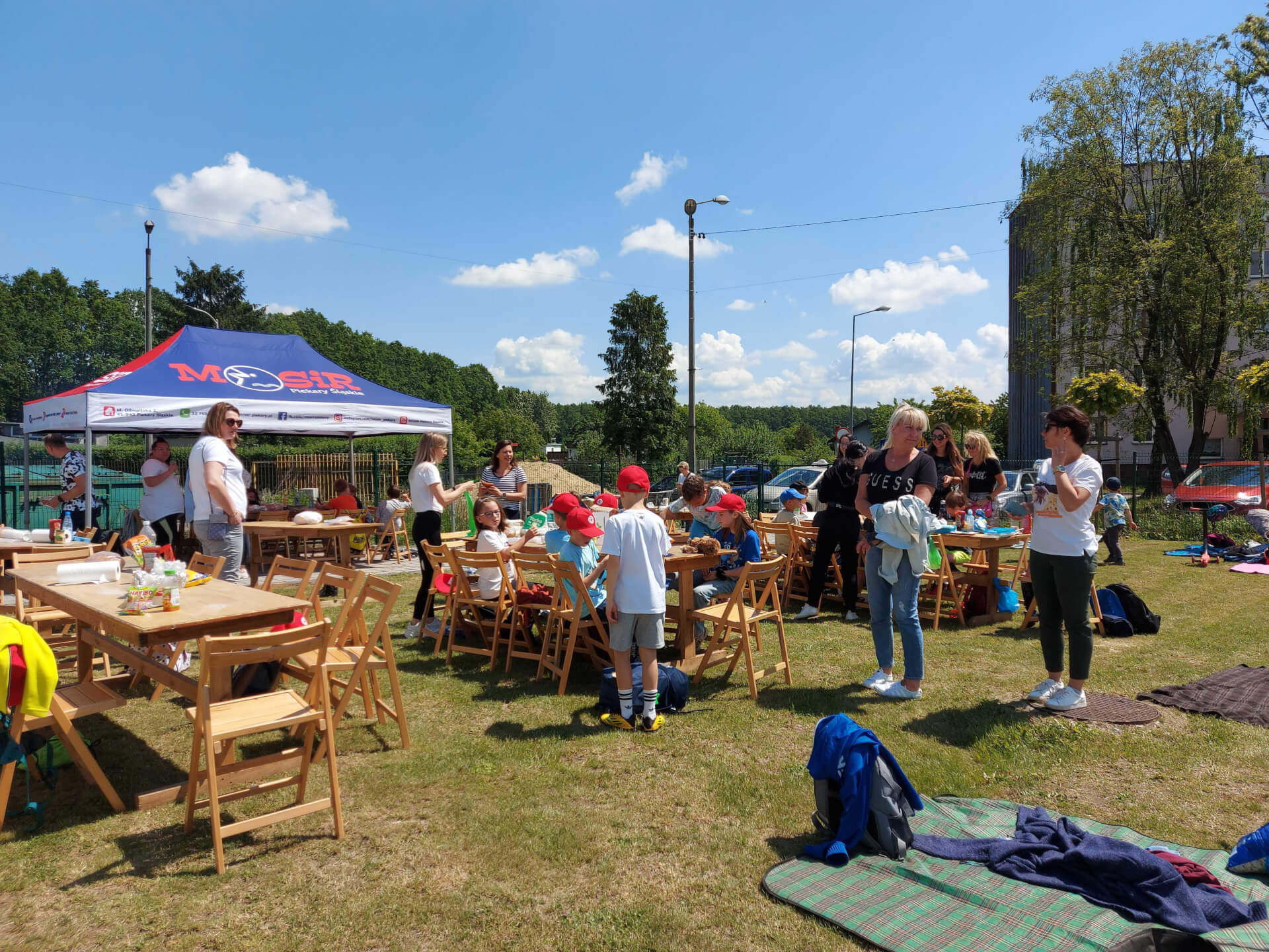 Piknik uczniów na MOSiR-ze