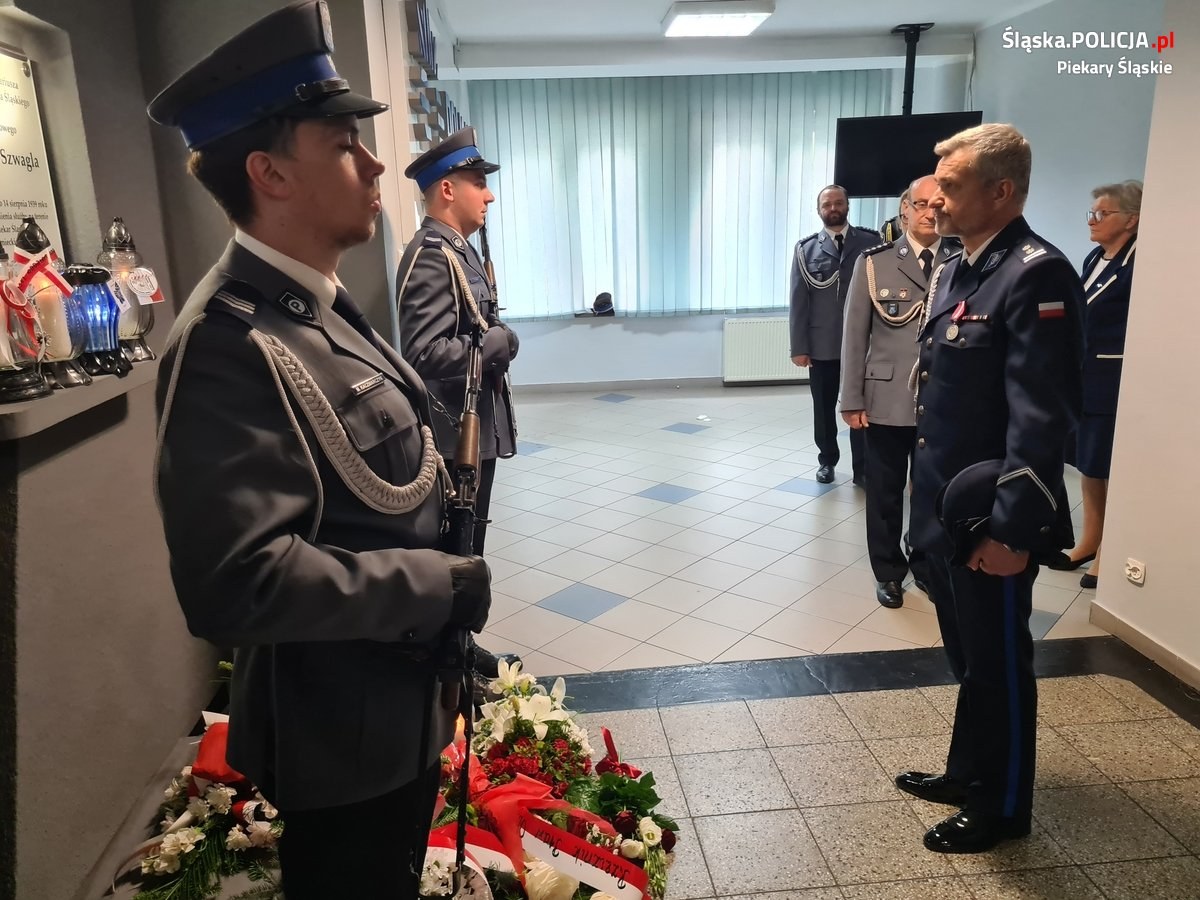 Obchody rocznicy śmierci post Wiktora Szwagla z Piekar Śląskich 10