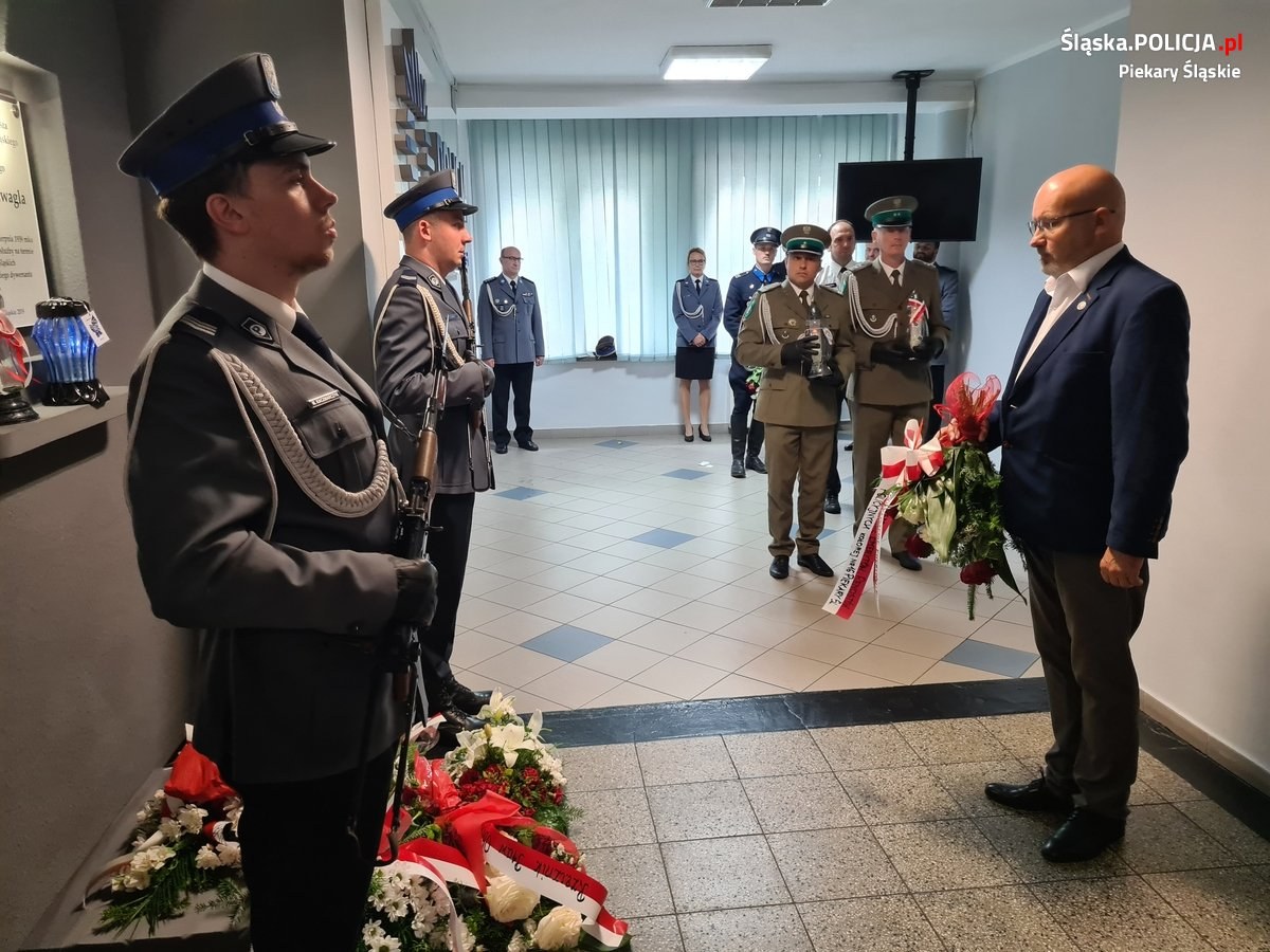 Obchody rocznicy śmierci post Wiktora Szwagla z Piekar Śląskich 7