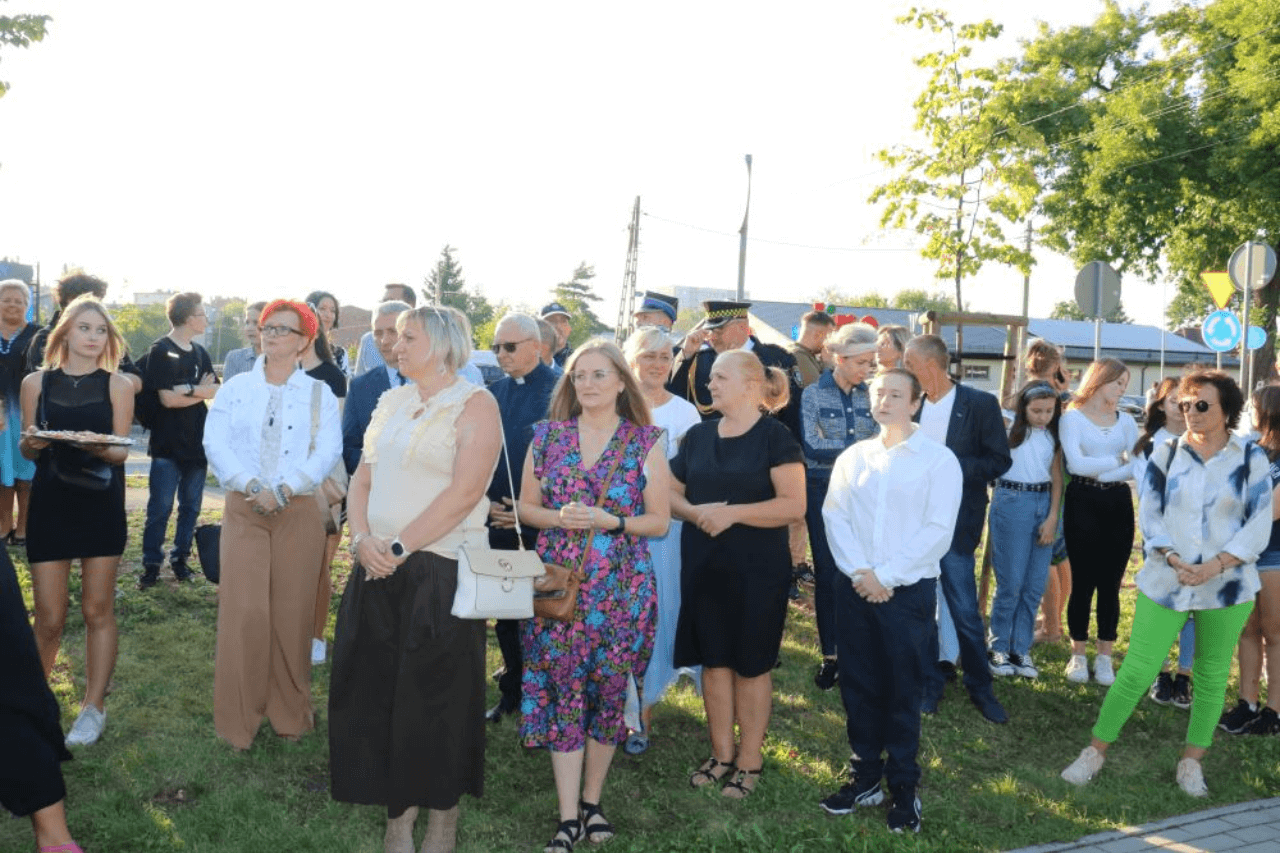 Odsłonięcie tablicy Gabrieli Kossakowskiej