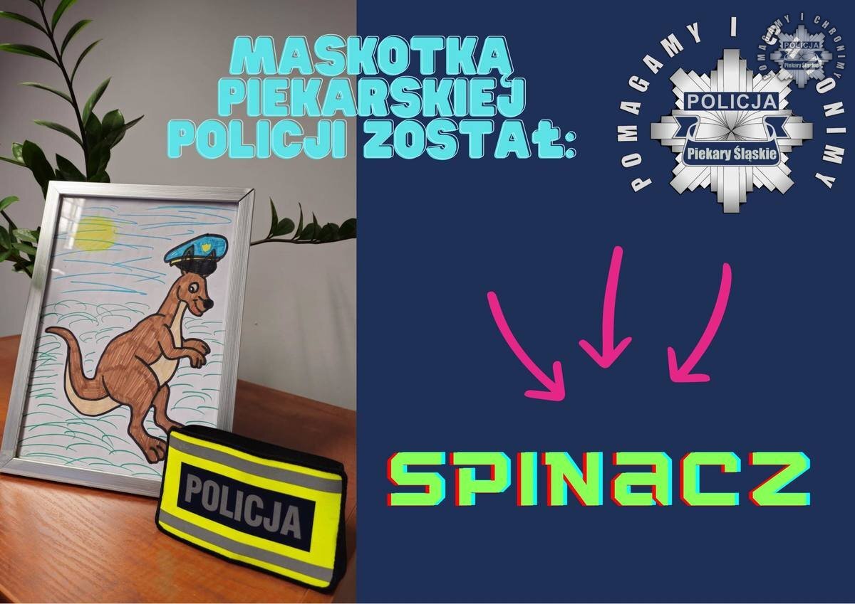 Maskotka Policji w Piekarach Śląskich