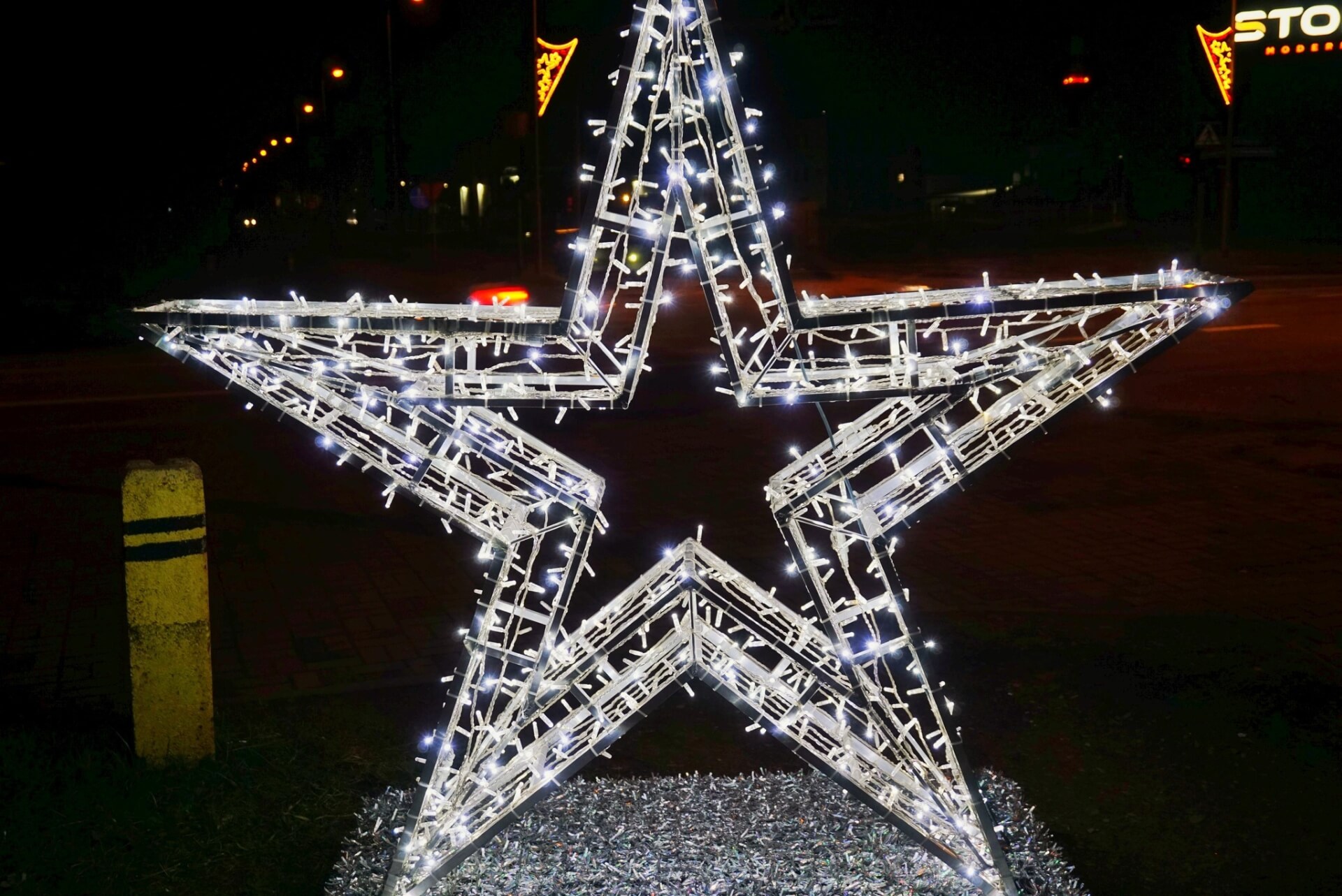 Świąteczne dekoracje w Piekarach Śląskich