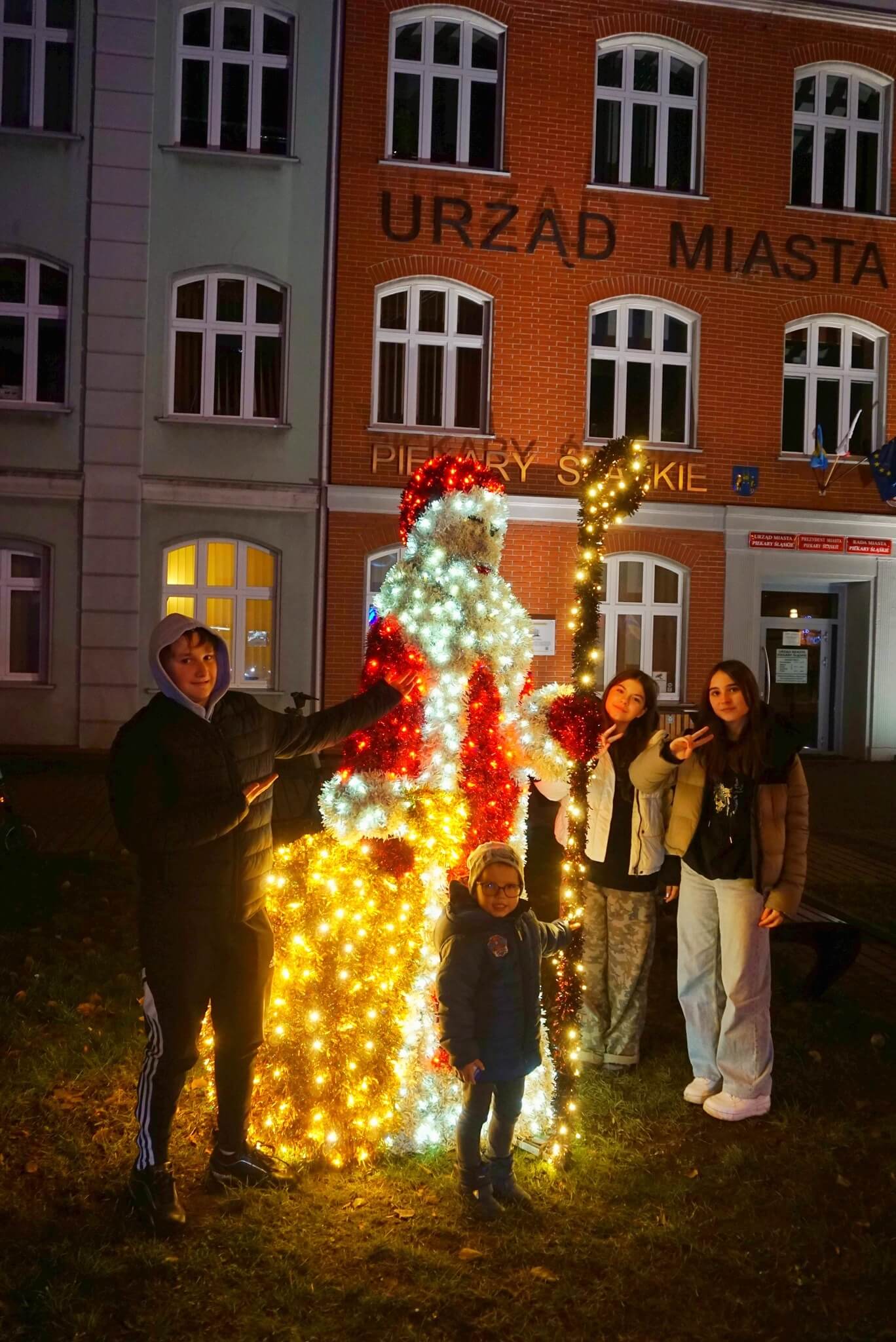 Świąteczne dekoracje w Piekarach Śląskich