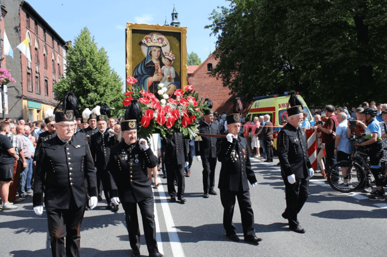 Pielgrzymka mężczyzn do Piekar Śląskich