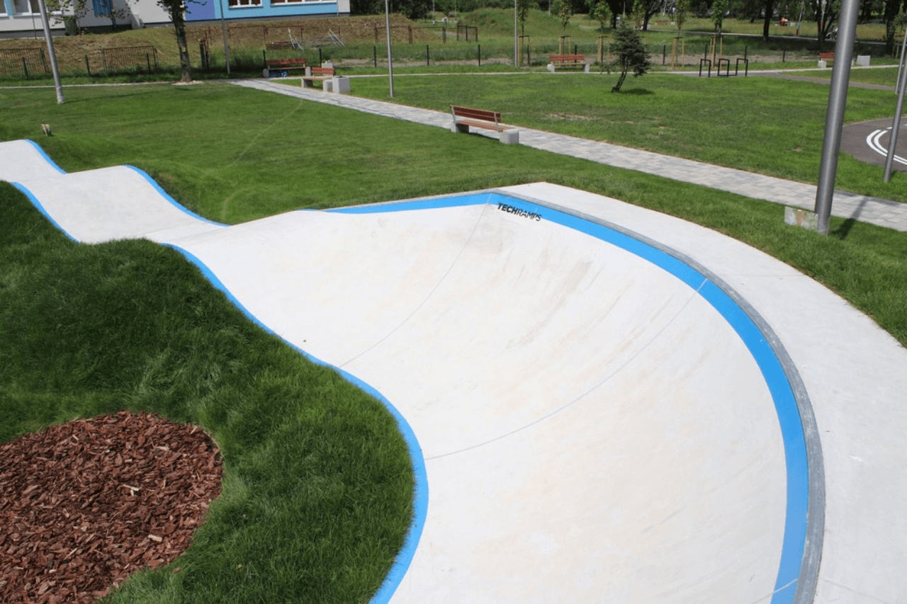 Pumptrack i miasteczko rowerowe w Piekarach Śląskich