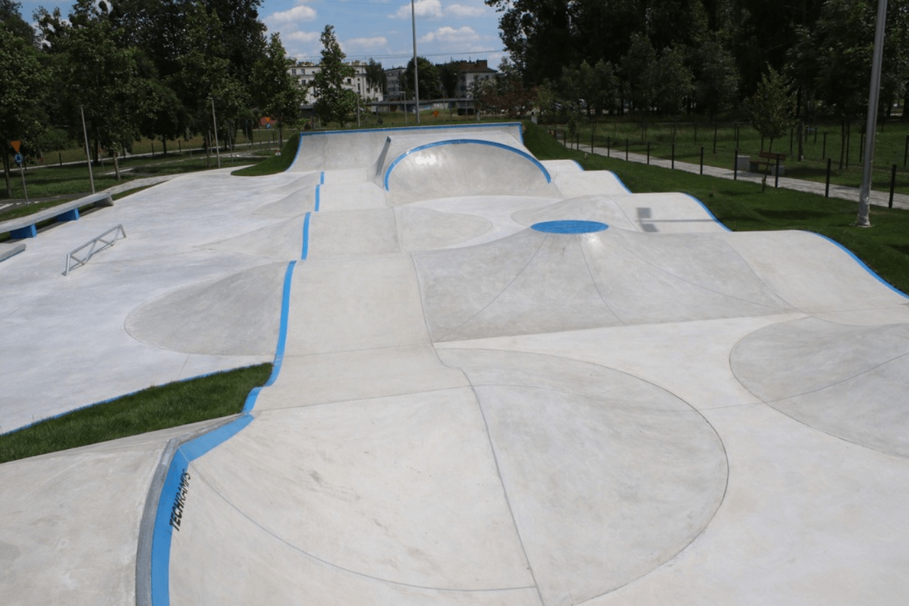 Pumptrack i miasteczko rowerowe w Piekarach Śląskich